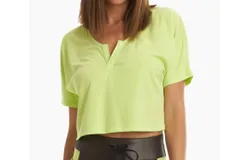 Koral Regal Marlow Crop Top In Citrina