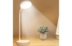 Lampara de Escritorio LED&comma; Lámpara de Oficina&comma; Lámpara de Mesa con Atenuación de Protección para Los Ojos&comma; Luz de Lectura con Usb Recargable&comma; Atenuación Táctil&comma; 3 Modos de Iluminación&comma; 360 ° Cualquier Flexión&comma; Adecuado para Trabajar&comma; Estudiar&comma; Leer&comma; Escribir