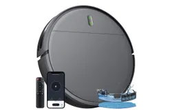 Robot Vacuum and Mop Combo&comma; 2 in 1 Mopping Robot Vacuum Cleaner with Schedule&comma; Wi-Fi&sol;App&comma; 1400Pa Max Suction&comma; Self-Charging Robotic Vacuum&comma; Slim&comma; Ideal for Hard Floor&comma; Pet Hair&comma; Low-Pile Carpet