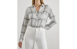 Rails Brady Shirts In Sky Haze