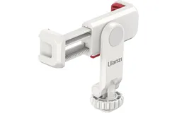 ULANZI Phone Tripod Mount ST-06S&comma; New Universal Smartphone Mount Adapter with 2 Cold Shoe&comma; 360° Rotates Adjustable Cell Phone Clip Clamp Holder&comma; Compatible with iPhone&comma; Samsung Galaxy and All Phones