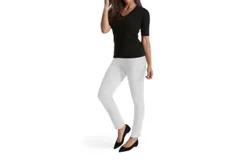 Peace Of Cloth Jasmine Slim Pant In White
