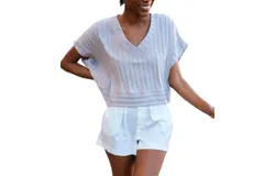 Umgee Crop Til You Drop Top In Cool Grey