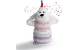 Birthday Cake Dog Toy&comma; Singing and Dancing Birthday Songs&comma; Interactive Dog Toys&comma; Plush Stuffed Puppy Toys with Echo Function Feature&comma; Happy Birthday Gift for Dogs
