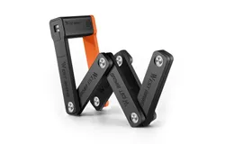 WEST BIKING Compact Folding Bike Lock Anti-Theft Chain Lock Heavy Duty Secure Guard with 3 Keys for Bike Electric Bike&sol;Scooter