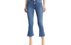 Frame Le Crop Mini Boot Jeans In Samson