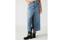 Steve Madden Avani Skirt In Denim