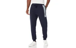 Hugo Boss Men&apos;s Stark Navy Cotton Authentic Track Pants Joggers