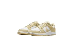 Nike Men&apos;s Dunk Low Retro Sneaker In White&sol;white&sol;team Gold