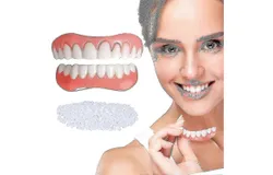 2 Sets Of Dentures Upper And Lower Dentures&comma; Natural And Comfortable&comma; Protect Your Teeth And Restore A Confident Smile