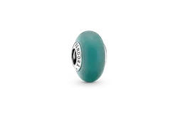 Charm Pandora Verde Mate De Cristal Murano Joya Original 799555C00 &vert; Joyería De Lujo Para Mujer &vert; Ideal Para Regalo Elegante &vert; Compatible Con Charms Pandora
