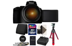 Nikon COOLPIX P950 Digital Camera &plus; 32GB Memory Card &plus; Wallet &plus; Flexible Tripod &plus; Cleaning Kit