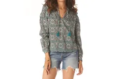 Tart Collections Ames Top In Green