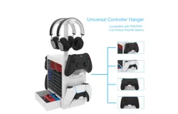 PS5&sol;PS4&sol;Switch&sol;Xbox multifunctional storage stand&comma; game card box handle headset storage display stand