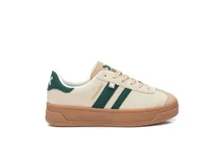 Xti Women&apos;s Casual Sneakers In Light Beige&sol;green