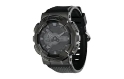Casio G-Shock Quartz Hybrid Black Dial Men&apos;s Watch GM110BB-1A-Black&sol;GraphiteNEW