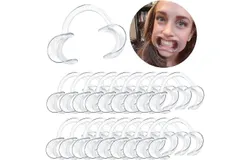 30-pack Dental Cheek Retractor&comma; Professional Autoclavable Mouth Opene&comma; 100&percnt; Bpa-free&comma; For Dentist - Size M