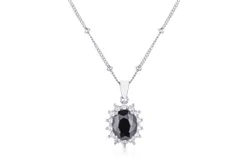 Petite Royal Oval Pendant