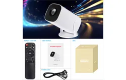 Mini HY300 projector p30pro android HD 4k home theater portable phone projector
