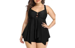 Traje De Baño Mujer Dos Piezas Talla Grande Dama Bañadores