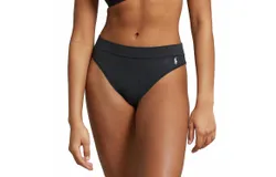 Polo Ralph Lauren High-Rise High-Cut Organic Cotton Brief In Onyx