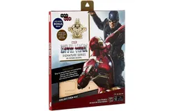 IncrediBuilds Marvel Captain Marvel Civil War 3D Wood Model and Book