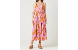 Bila77 Aura Dress In Vivid Orchid