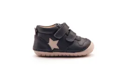 Oldsoles Kid&apos;s Team Pave Sneakers In Navy&sol;gris
