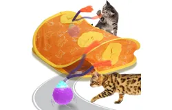 CatFurnitureTentforIndoorandOutdoorPlaypenPortableCatTunnels&comma;OutdoorKennel&lpar;10ftTunnel&rpar;