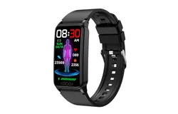 Rastreador de Fitness Himacom&comma; Smartwatch&comma; Reloj Pod&oacute;metro -Negro