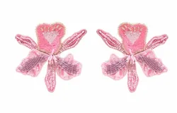 Mignonne Gavigan Faye Earrings In Pink