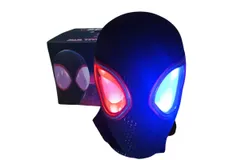SpiderHero Mask Moving Eyes&comma; Spiderman Mile Morales Hero Mask&comma; Remote Control Full Face Adult&sol;Kids Cosplay-Black