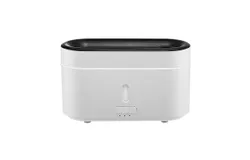 Flame mist humidifier&comma; flame aroma diffuser&comma; aromatherapy humidifier&comma; USB powered humidifier with LED light