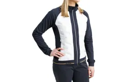 Abacus Sportswear Us Women Grove Hybrid Jacket In White Navy