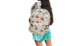 The Front Porch Label Cowboy Print Backpack In Vintage