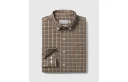 Southern Shirt Company Men&apos;s Samford Check Long Sleeve Dress Shirt In Deep Forest
