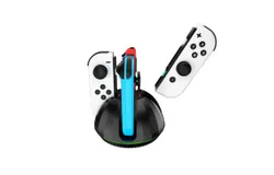 Nintendo Switch Oled Charger 4-in-1&comma; Left and Right Grip Charging Dock NS Gamepad Charger