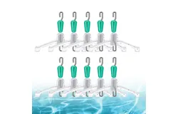 Underwater connector for fishing line double hooks bifaux furcation 10piece fishing accessories
