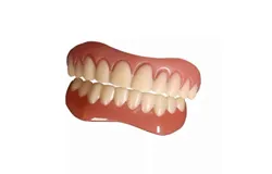 Upper and Lower Veneer&comma; Dentures for Women and Men&comma; Fake Teeth&comma; Natural Shade Fix Your Smile at Home Within Minutes