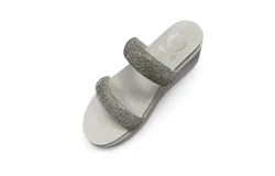 Grace Women&apos;s Boca Sandal In Silver Crystal