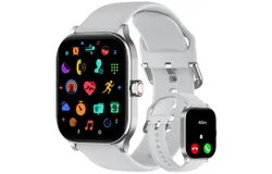 Smart Watch &lpar;Answer&sol;Make Call&rpar;&comma; 1&period;85" Smartwatch for Android Phones and iPhone - Gray