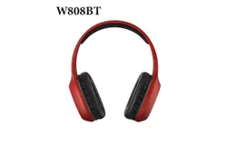 Edifier Marvel customized W808BT Bluetooth headset&comma; over-ear style&comma; sci-fi style&comma; red