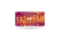 NCAA Virginia Tech License Plate