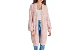 Steve Madden Emmie Cardigan In Light Pink