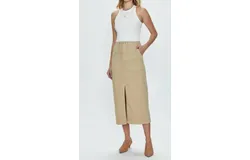 Pistola Pamela Utility Skirt In Latte