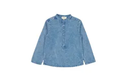 Louis Louise Boys Grand-Pere Shirt In Blue