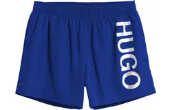 Hugo Boss Men&apos;s Royal Blue Abas Silver Logo Swim Shorts