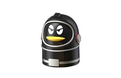 QQ Electric Pencil Sharpener QQ Space Penguin Classroom Pencil Sharpeners with Blade for Colored Pencils &sol; Graphite Pencils Auto Stop USB&sol;Battery Operated in School Classroom&sol;Office&sol;Home