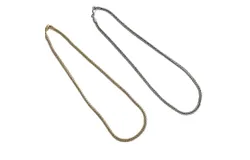 Virtue Round Python Chain Necklace In Gold