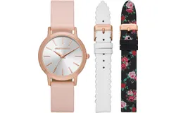 SKECHERS Women&DiacriticalAcute;s Gift Set  Sr9027 Magnolia  watch and bracelets